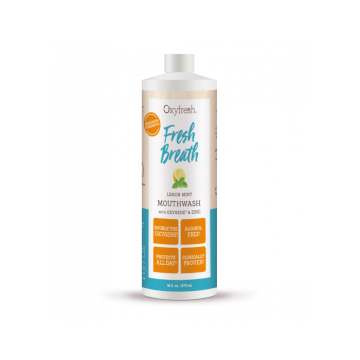 OxyFresh lemon mint mouthwash