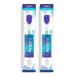 JuliBrite Tongue Cleaner 2-Pack -Purple