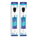JuliBrite Tongue Cleaner 2-Pack (Black)