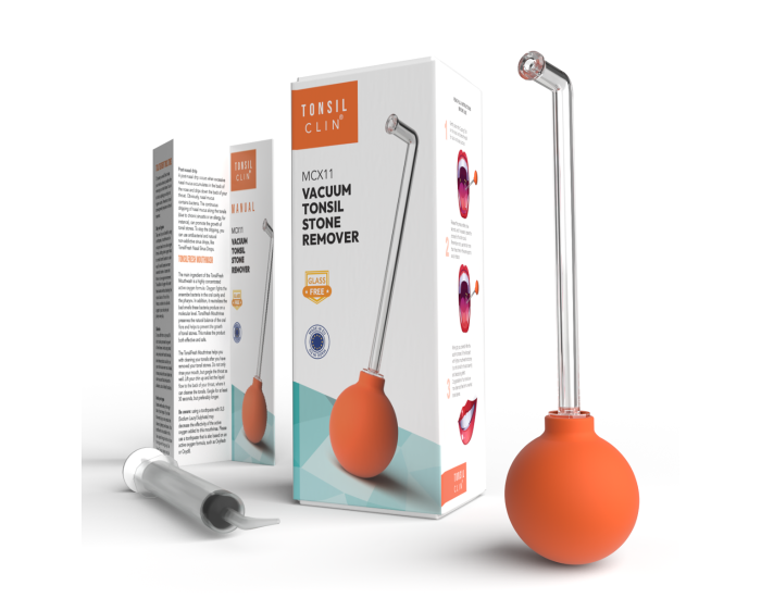 TonsilClin Vacuum Tonsil Stone Remover (Suction Pipette) Remove